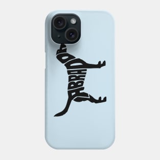 Labrador black Phone Case