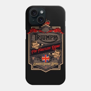 Vintage English Gentleman Motorcycle Cafe racers Phone Case