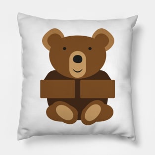 Cute and Funny Teddy Bear Lover Pillow