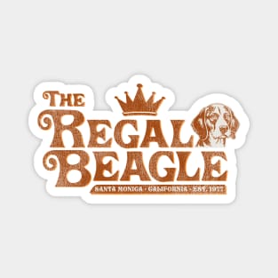 Regal Beagle Lounge 1977 Worn Lts Magnet