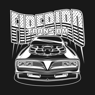 TRANS AM FIREBIRD (White Print) T-Shirt