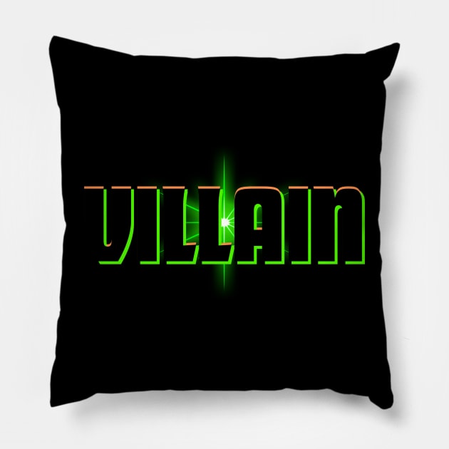 Villian Pillow by DvsPrime8