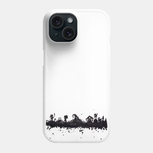 Nightmare Before Christmas Skyline Phone Case