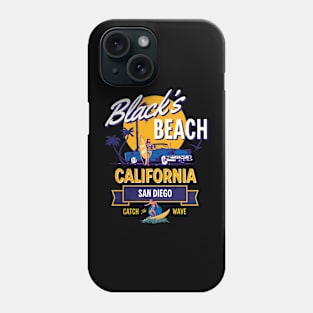 Black's beach California Summer Paradise Phone Case