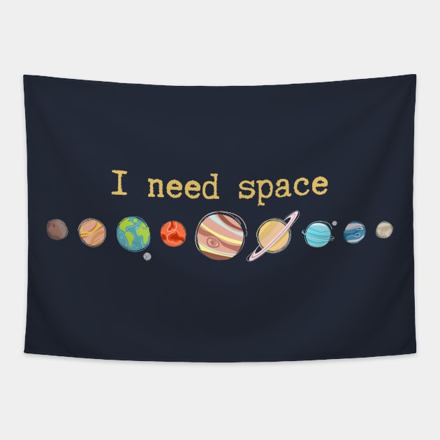 I need space Colorful Tapestry by High Altitude