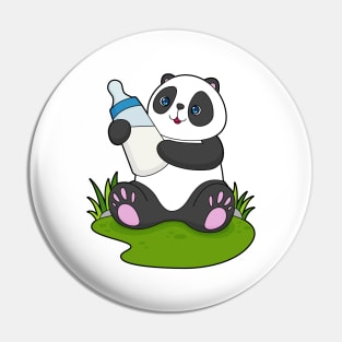 Panda Milk bottle Pin