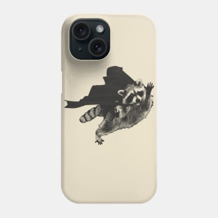 Raccoon With Cape Phone Case