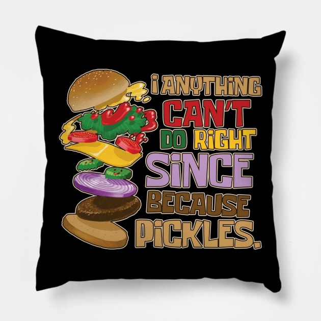 Pickles Pillow by InsomniackDesigns