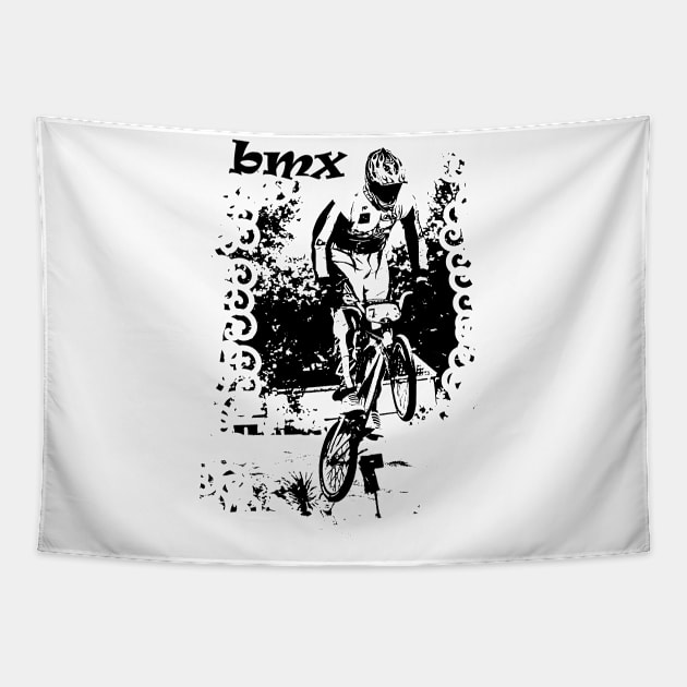 bmx Tapestry by rickylabellevie