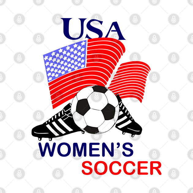 Usa Womens Soccer by Carolina Cabreira