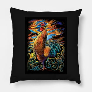 Wakeup Rooster Pillow