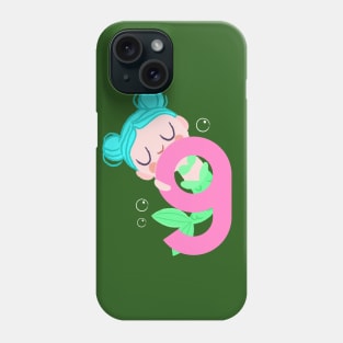 Mermaid Series: Number 9 Phone Case