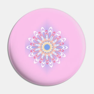 Flowery Pink Pin