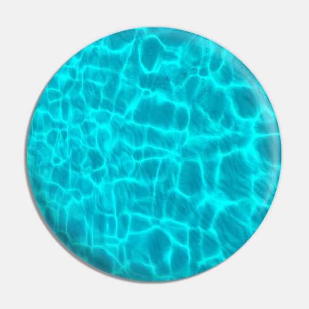 Tropical Blue Ocean Pin by NewburyBoutique