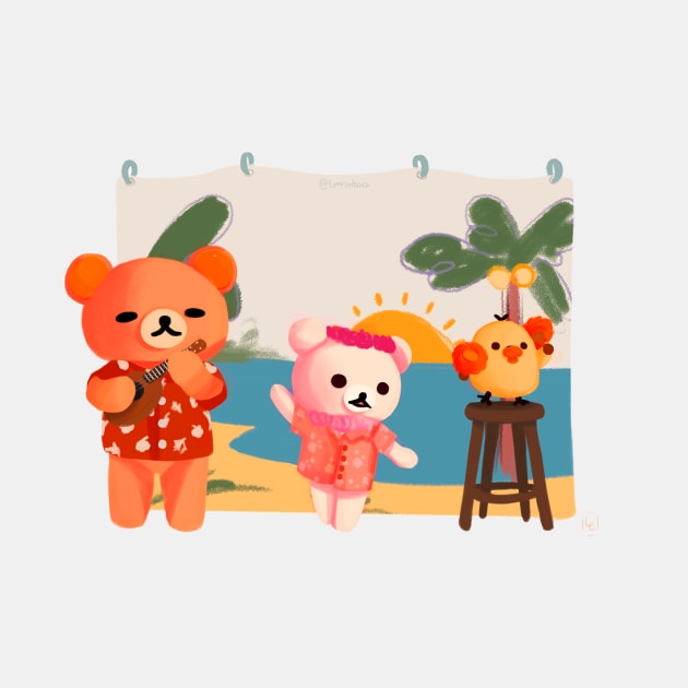 Rilakkuma Hawaii by Letrinha