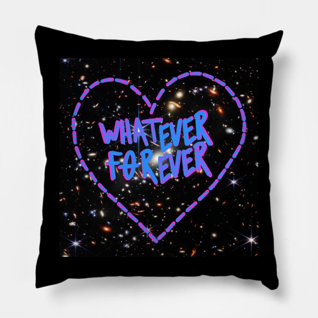 Whatever Forever-Deep Space Pillow by Whatever Forever