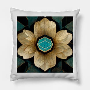 Elegant gems of yesteryear VII Pillow