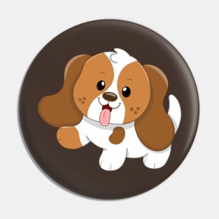 Bagel the Beagle Pin