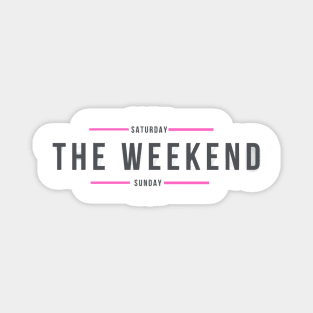 The Weekend logo Magnet