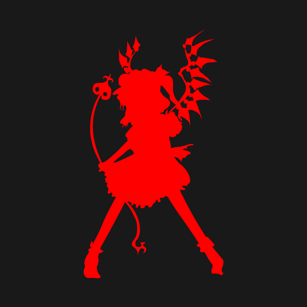 Flandre Scarlet (Red) - Touhou Project by SleepyFroggy