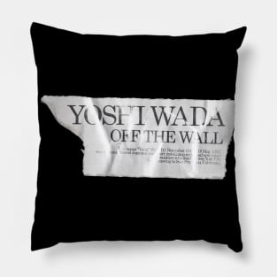 Yoshi Wada Pillow