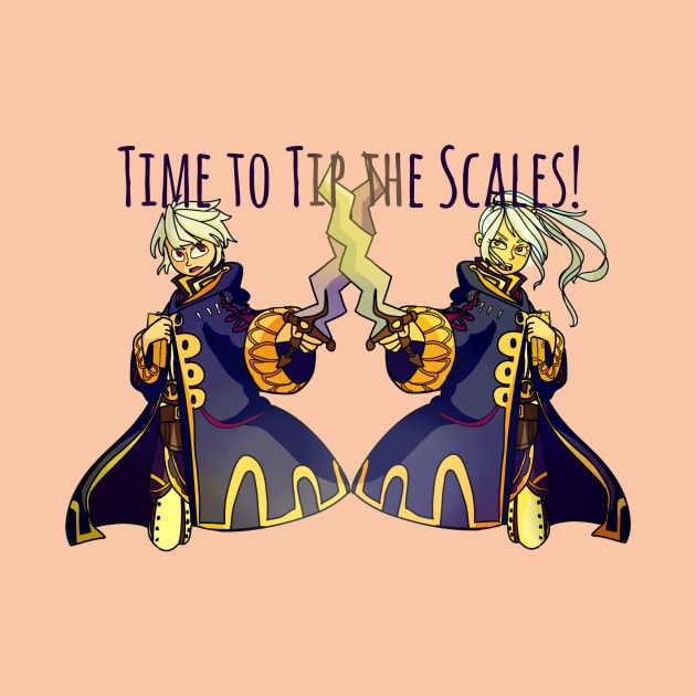 Time to Tip the Scales (Redrawn) by pretzelsnake