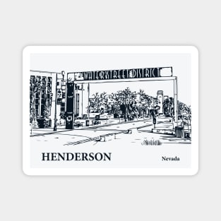 Henderson - Nevada Magnet