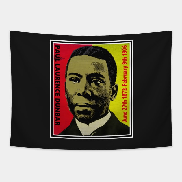 Paul Laurence Dunbar (Color) Tapestry by truthtopower