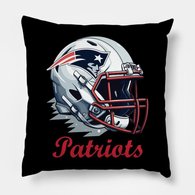 Patriots Pillow by vectrus