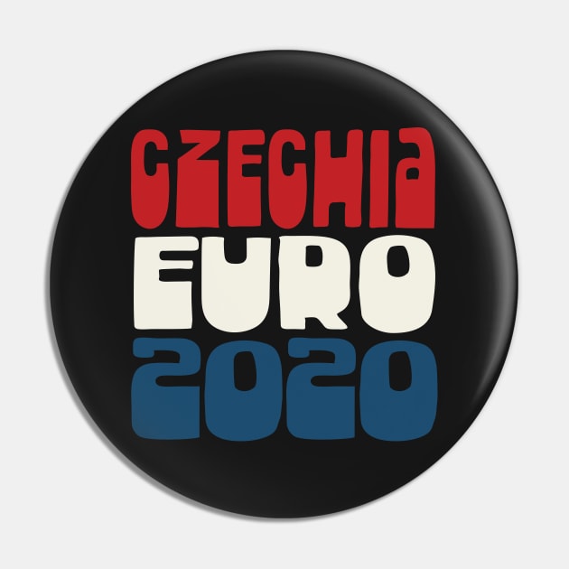 Czech Republic  / Euro 2020 Football Fan Design Pin by DankFutura