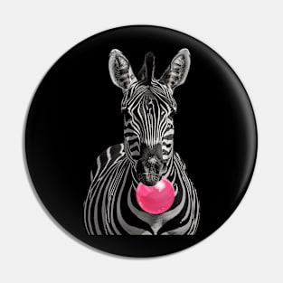 Zebra Captivating Camouflage Pin