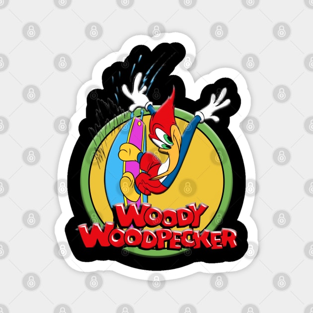 WOODY WOODPECKER Magnet by hackercyberattackactivity