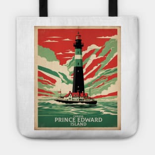 Prince Edward Island Canada Vintage Poster Tourism 2 Tote