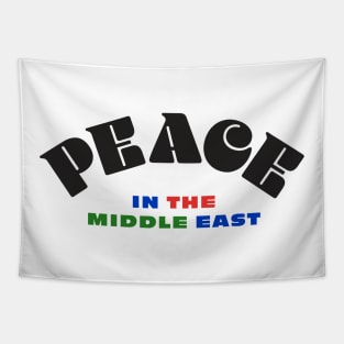 Peace in the Middle East Tapestry