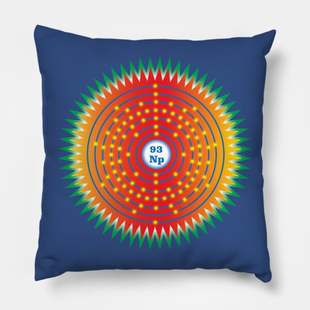 Neptunium Ornament Pillow by Storistir