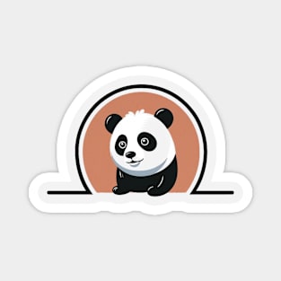 cartoon panda Magnet