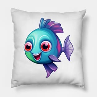 Cute cartoon fish Pillow