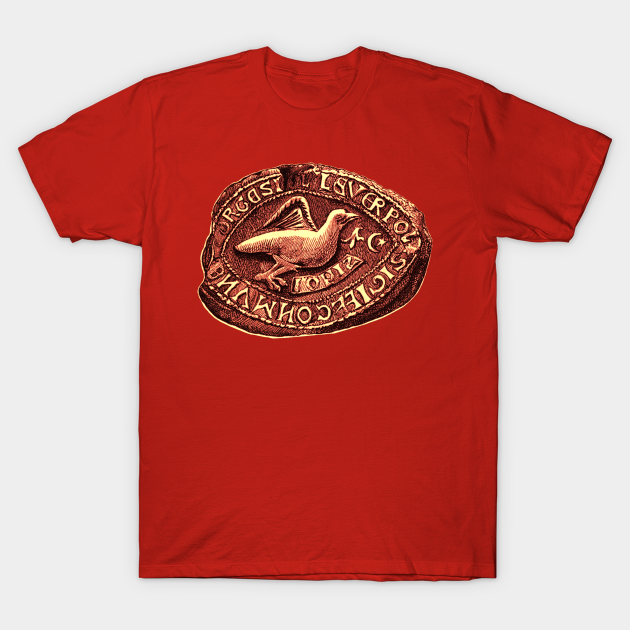 Discover Liver Bird- Mythical Creature of English City of Liverpool - Liverpool City - T-Shirt