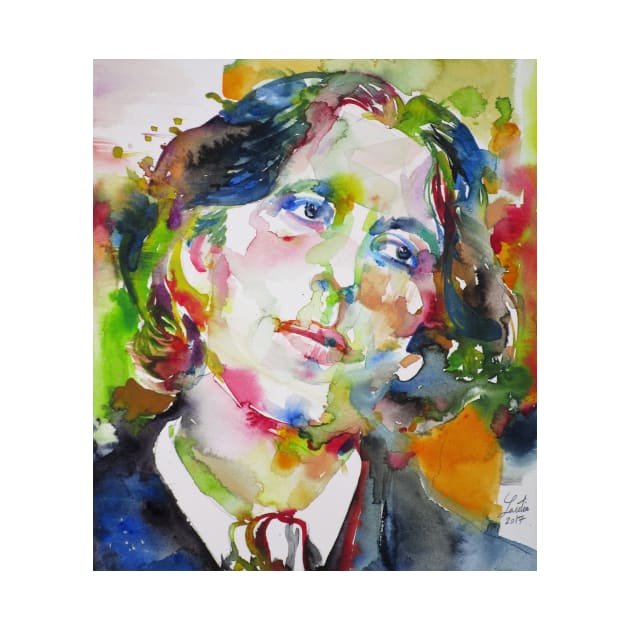 OSCAR WILDE watercolor portrait .9 by lautir