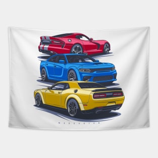 Muscle mix Tapestry