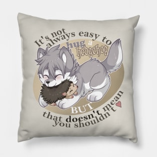 Hug a Hedgehog Pillow