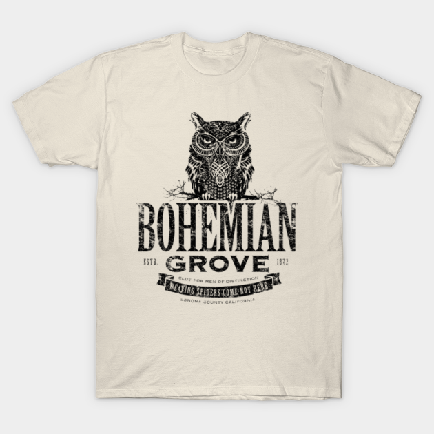 Bohemian Grove - Conspiracy - T-Shirt | TeePublic