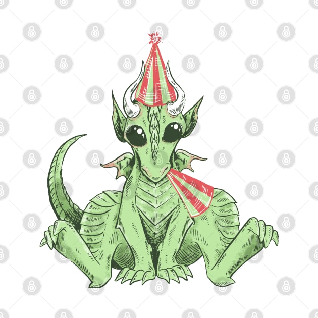 Birthday Dragon by SimplyKitt