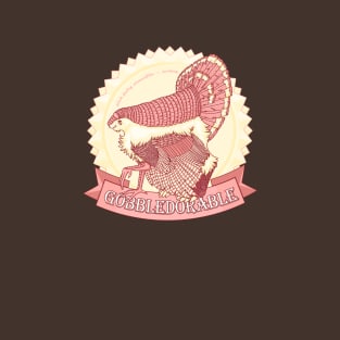 Gobbledorable - Pink Fairy Armadillo x Turkey T-Shirt