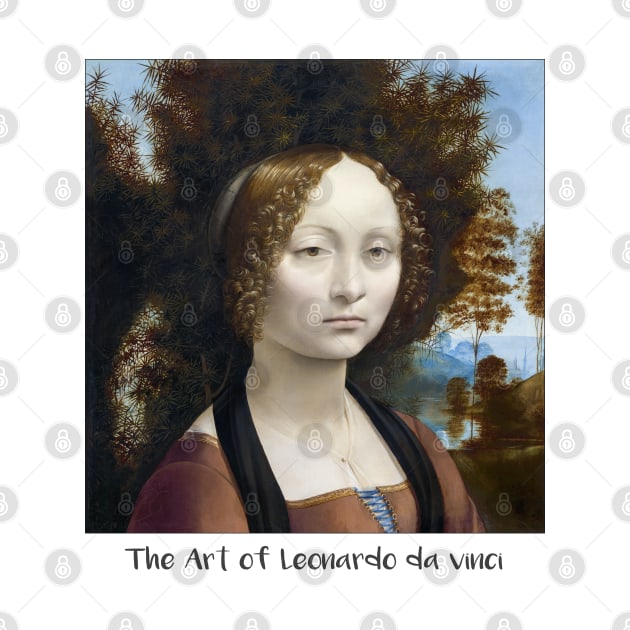 Leonardo da Vinci Renaissance artist painting by PlanetMonkey