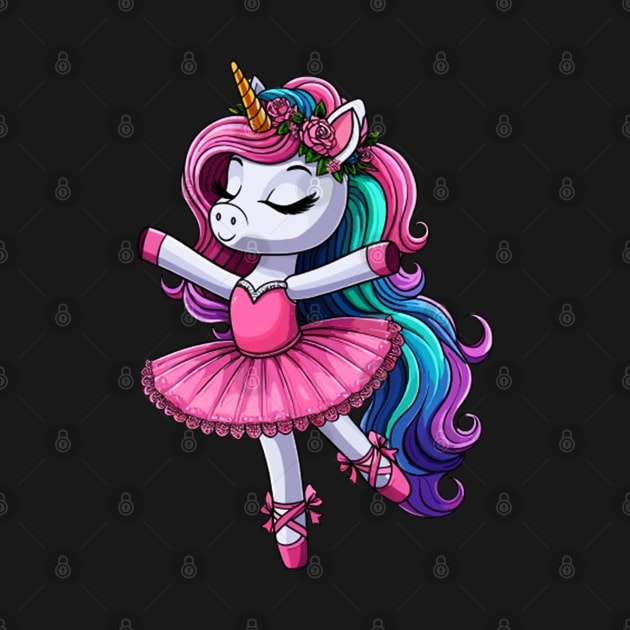 Ballet Unicorn Ballerina by BDAZ