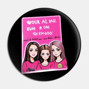 Mean Girls 6 - Burn Book Sticker Pin