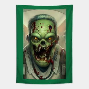 Terrifying zombie Tapestry