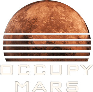Occupy Mars Magnet