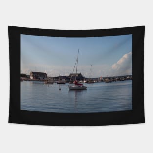 Sunset Sailing Tapestry